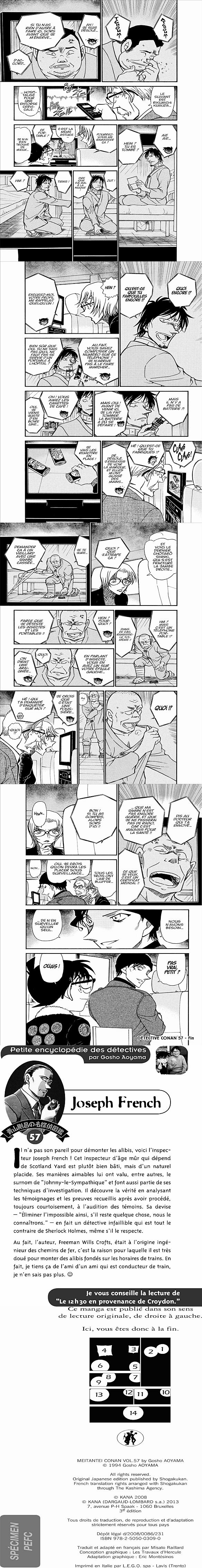 Read Detective Conan FRANCAIS Manga Online