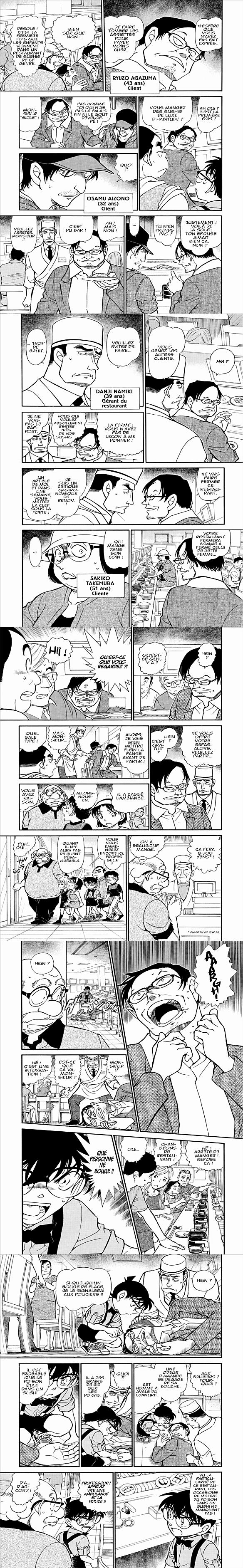 Read Detective Conan FRANCAIS Manga Online