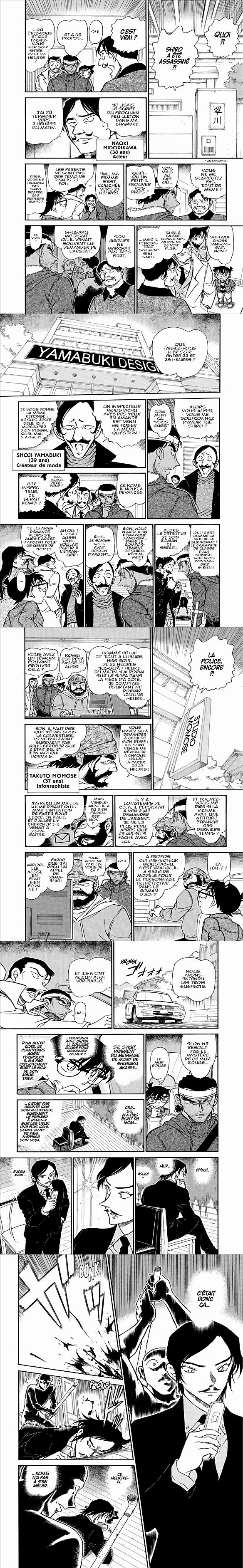 Read Detective Conan FRANCAIS Manga Online