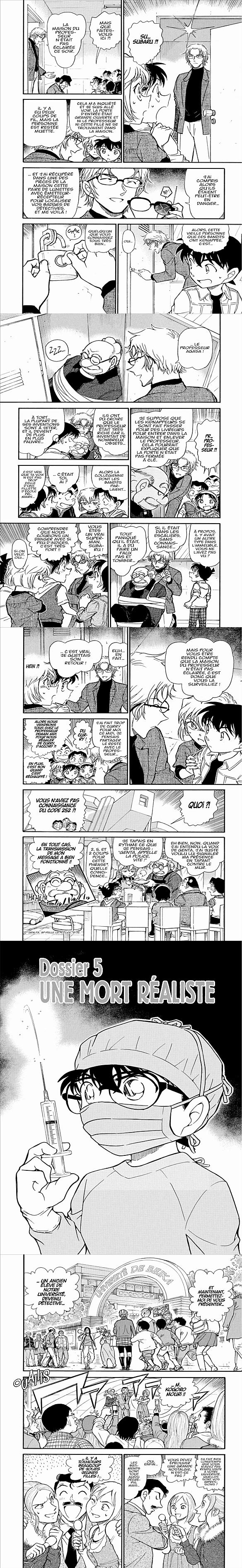 Read Detective Conan FRANCAIS Manga Online