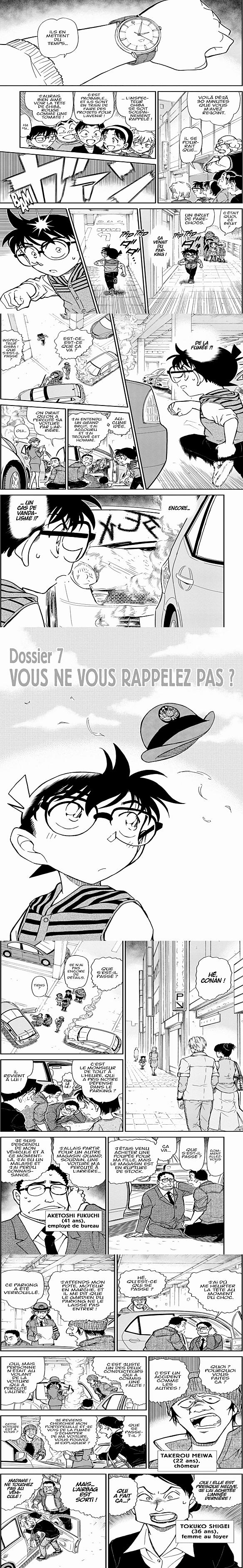Read Detective Conan FRANCAIS Manga Online