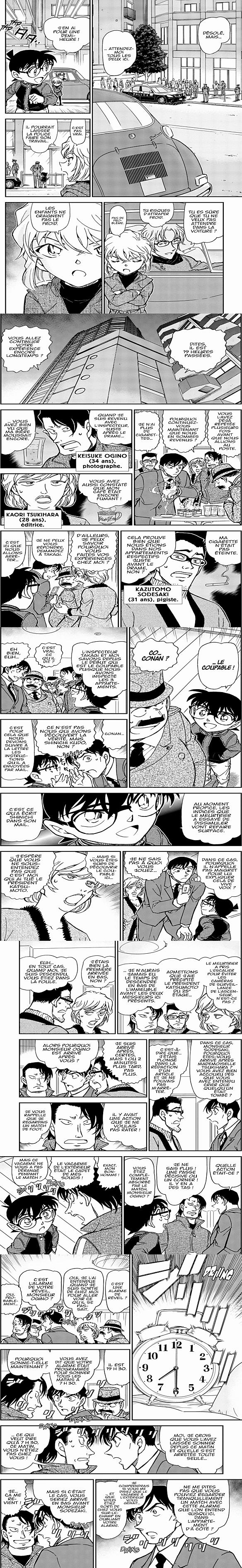 Read Detective Conan FRANCAIS Manga Online