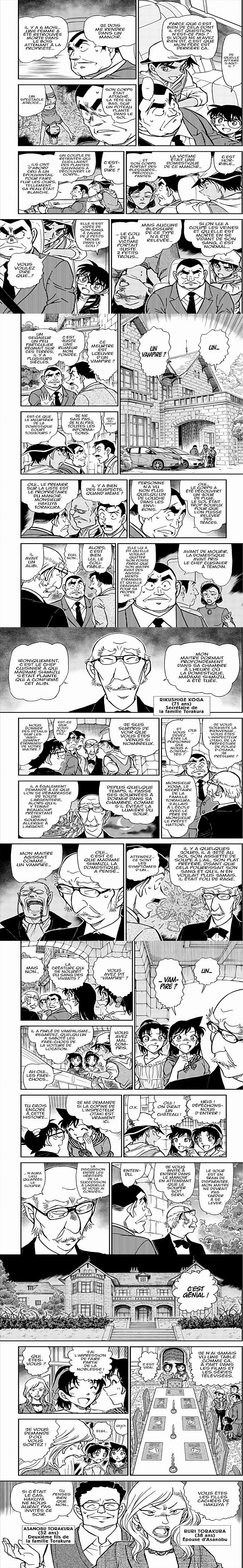 Read Detective Conan FRANCAIS Manga Online