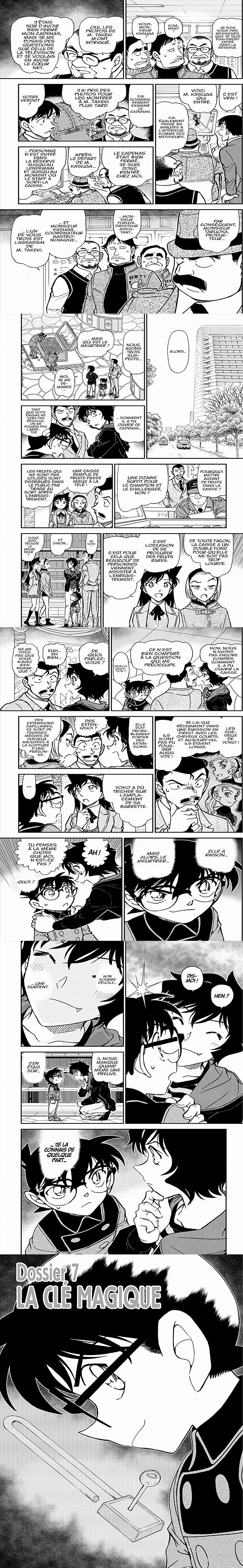 Read Detective Conan FRANCAIS Manga Online