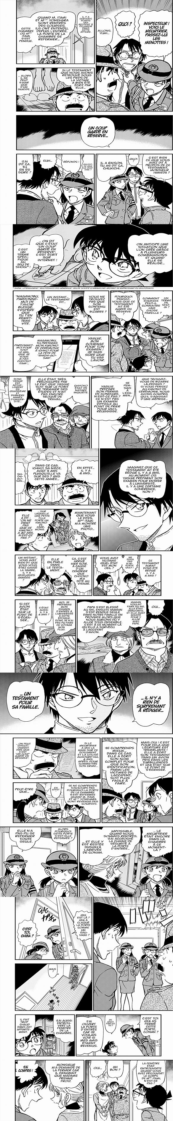 Read Detective Conan FRANCAIS Manga Online