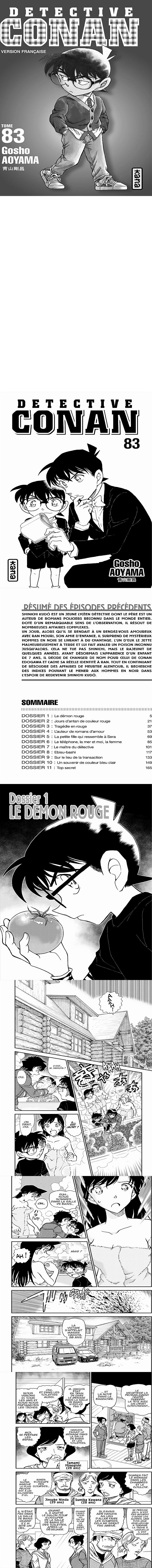 Read Detective Conan FRANCAIS Manga Online