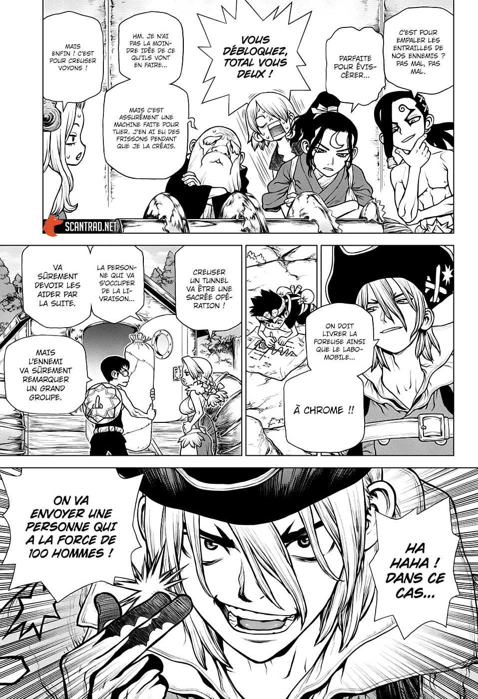 Read Dr. STONE FRANCAIS Manga Online