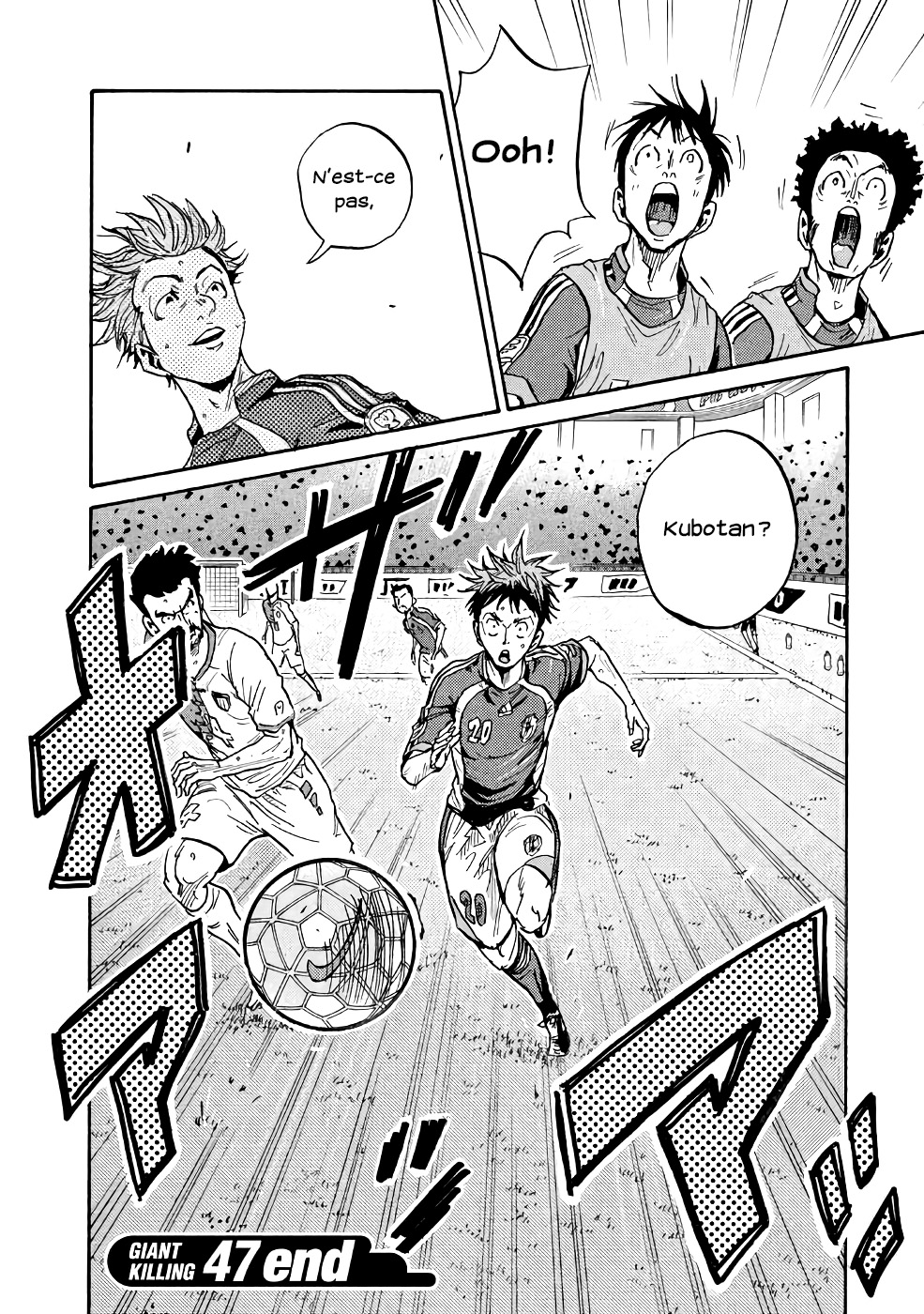 Read Giant Killing FRANCAIS Manga Online