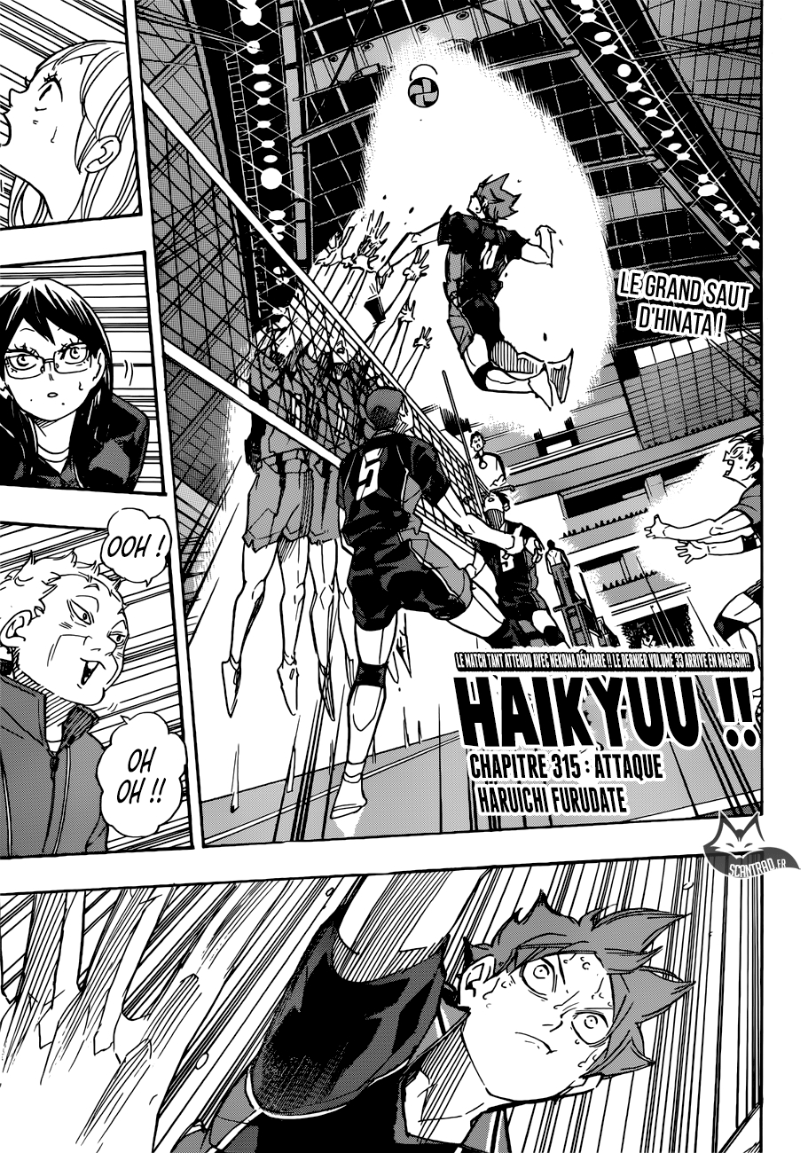 Read Haikyuu FRANCAIS Manga Online