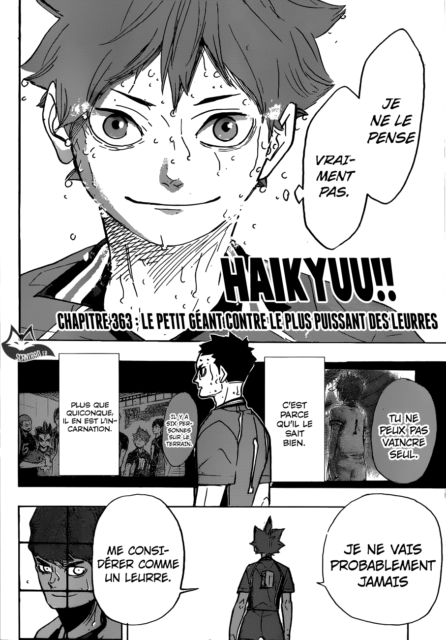 Read Haikyuu FRANCAIS Manga Online