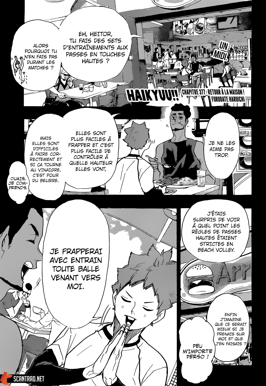 Read Haikyuu FRANCAIS Manga Online