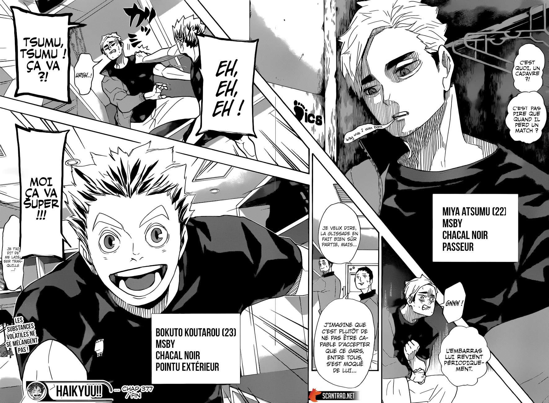 Read Haikyuu FRANCAIS Manga Online