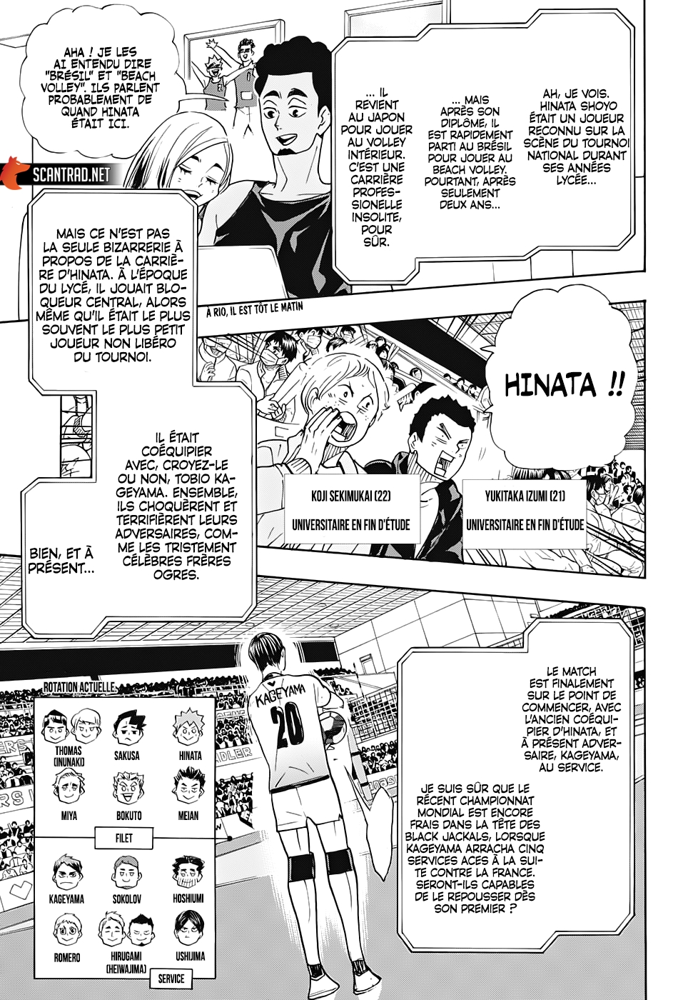 Read Haikyuu FRANCAIS Manga Online