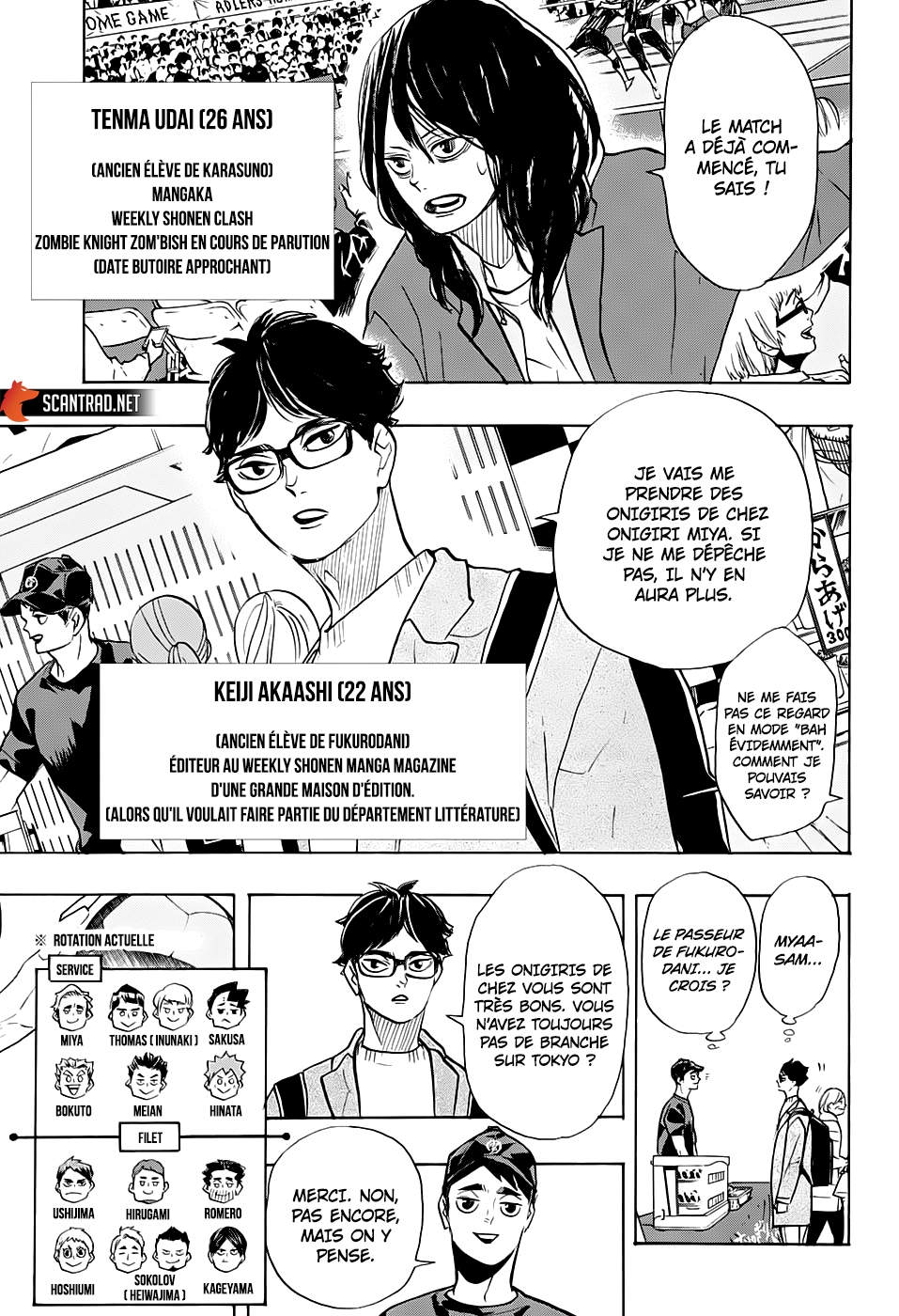 Read Haikyuu FRANCAIS Manga Online