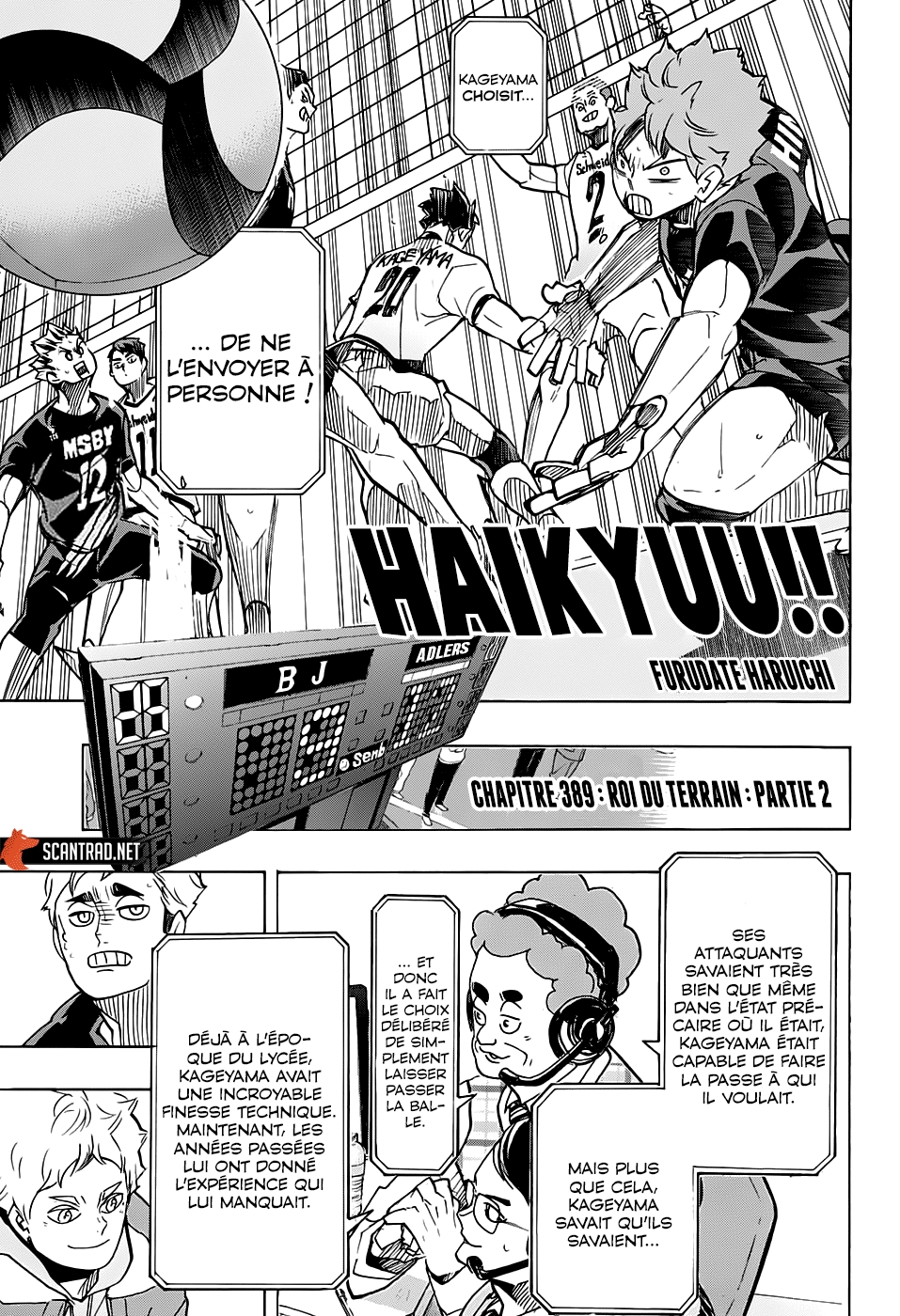 Read Haikyuu FRANCAIS Manga Online