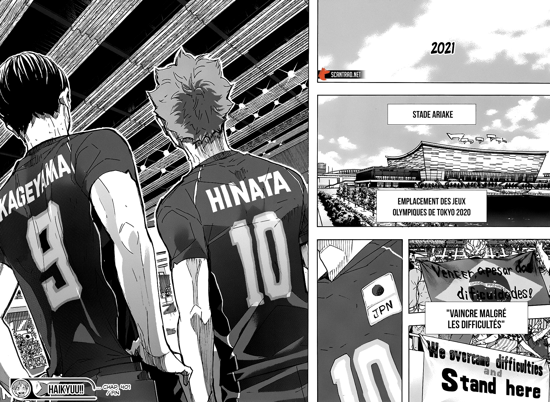 Read Haikyuu FRANCAIS Manga Online