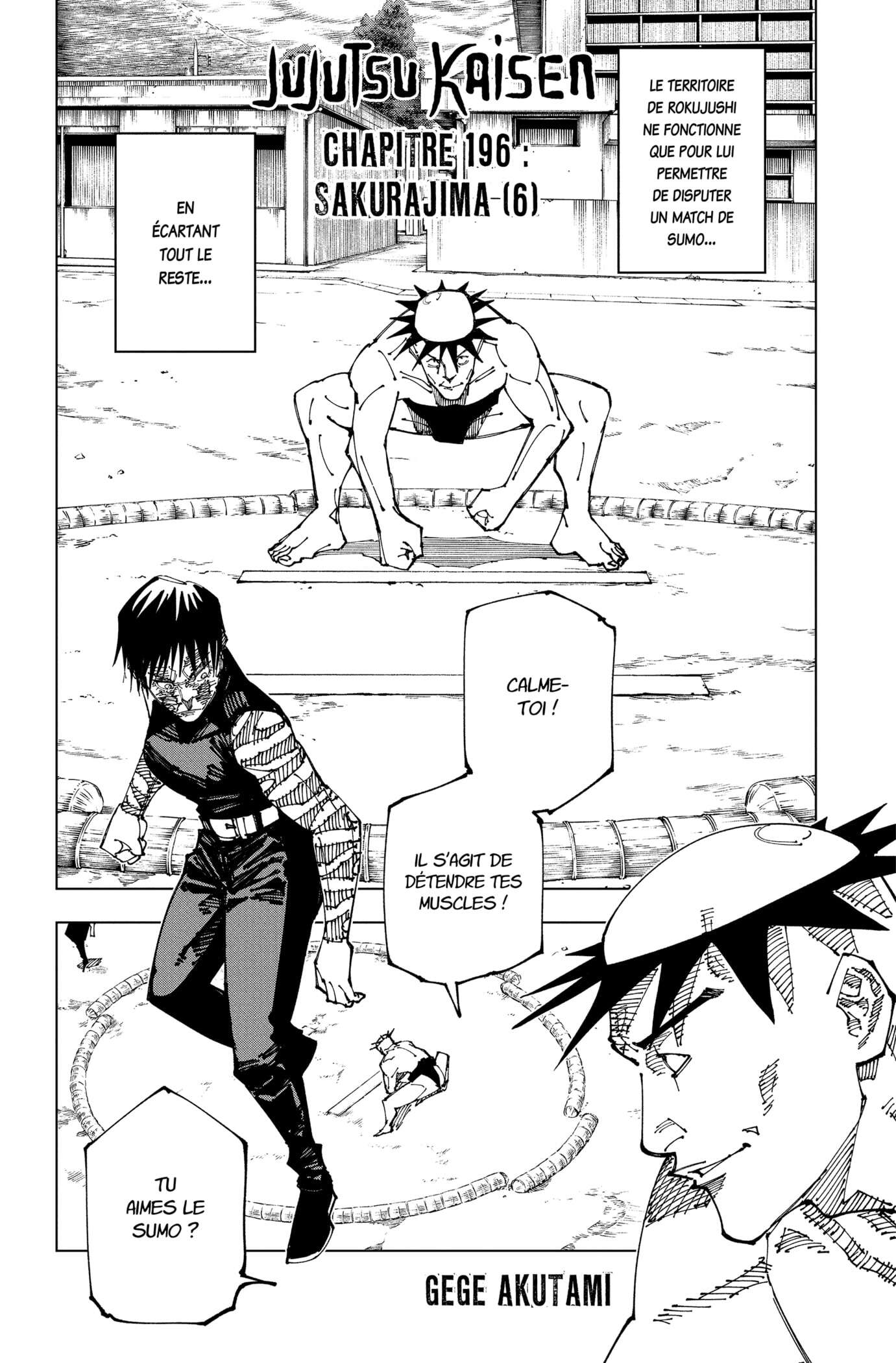 Read Jujutsu Kaisen FRANCAIS Manga Online