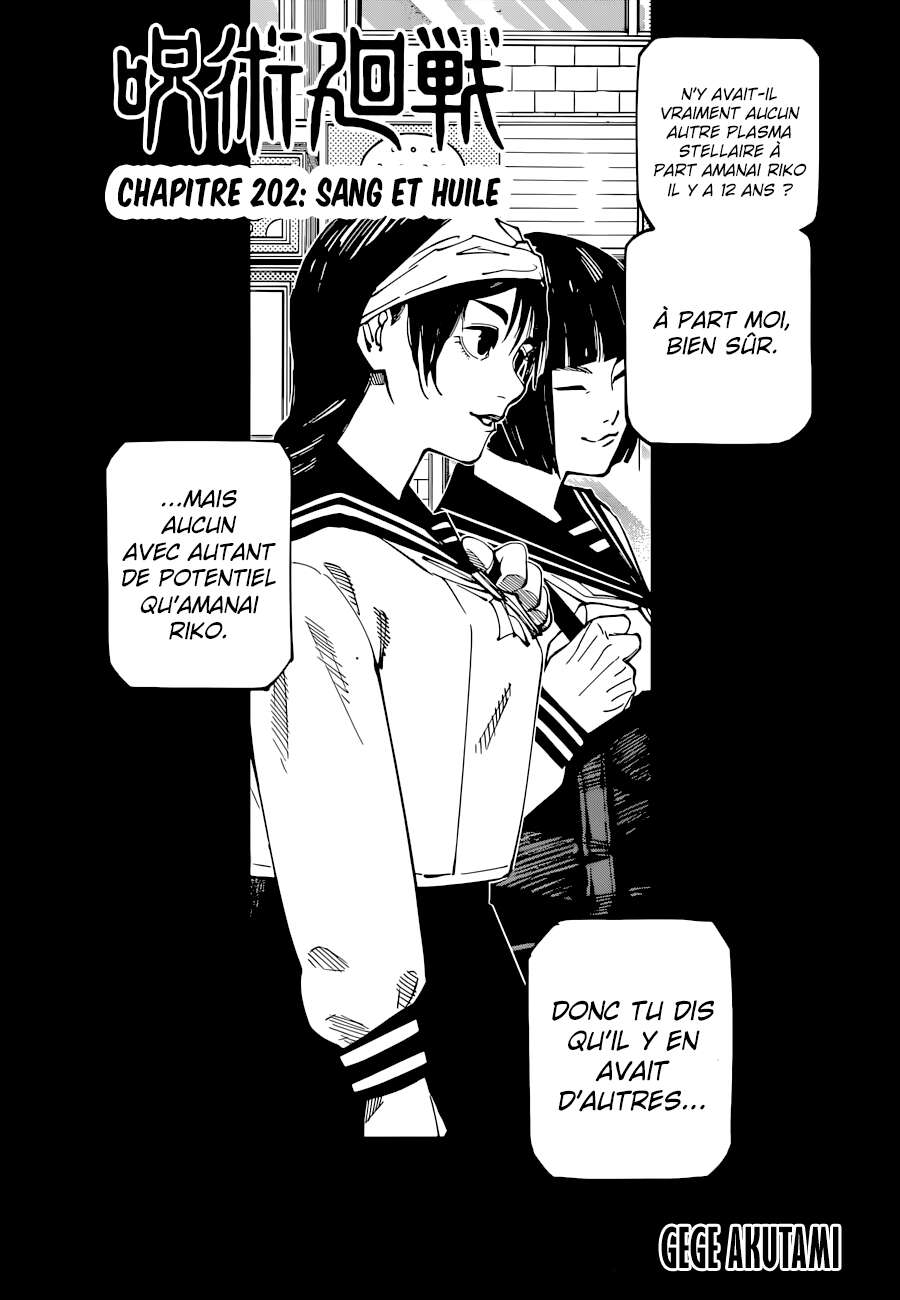 Read Jujutsu Kaisen FRANCAIS Manga Online