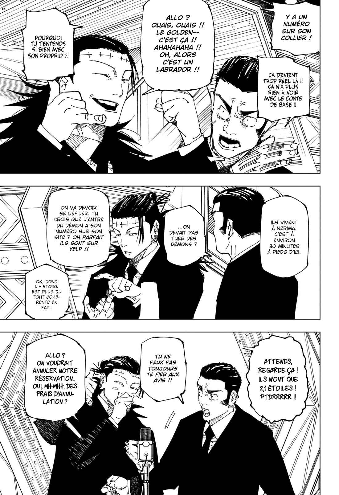 Read Jujutsu Kaisen FRANCAIS Manga Online