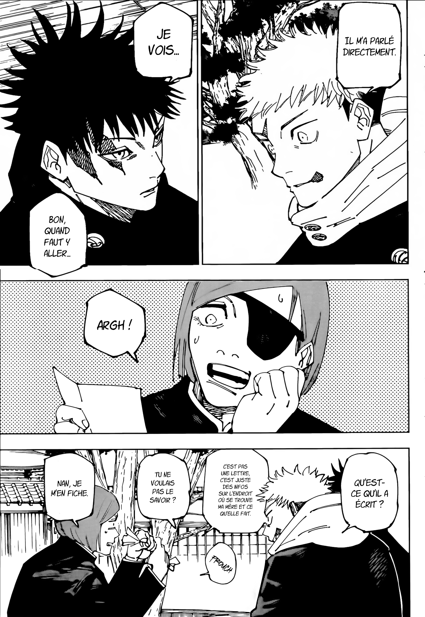 Read Jujutsu Kaisen FRANCAIS Manga Online
