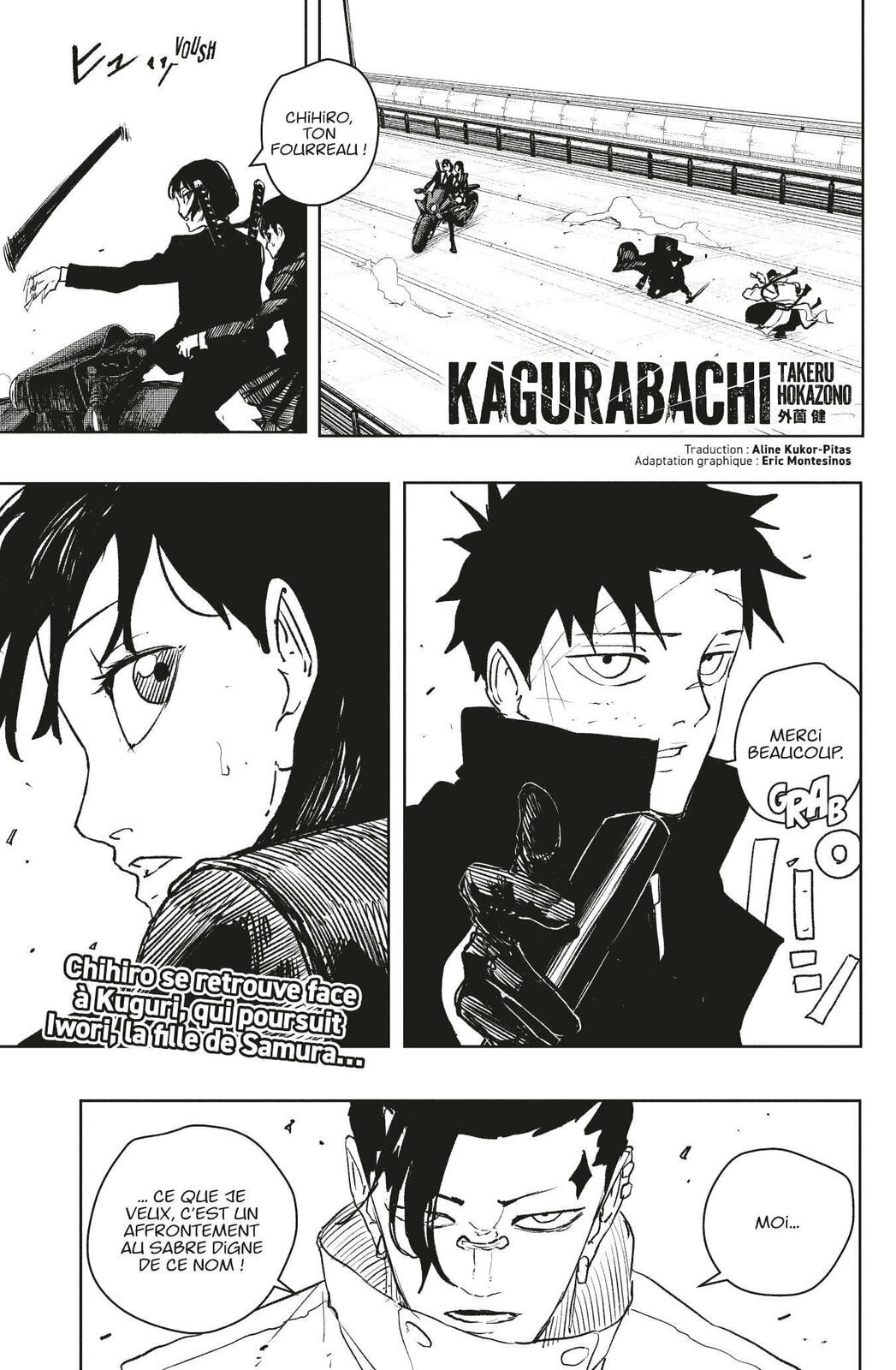 Read Kagurabachi FRANCAIS Manga Online