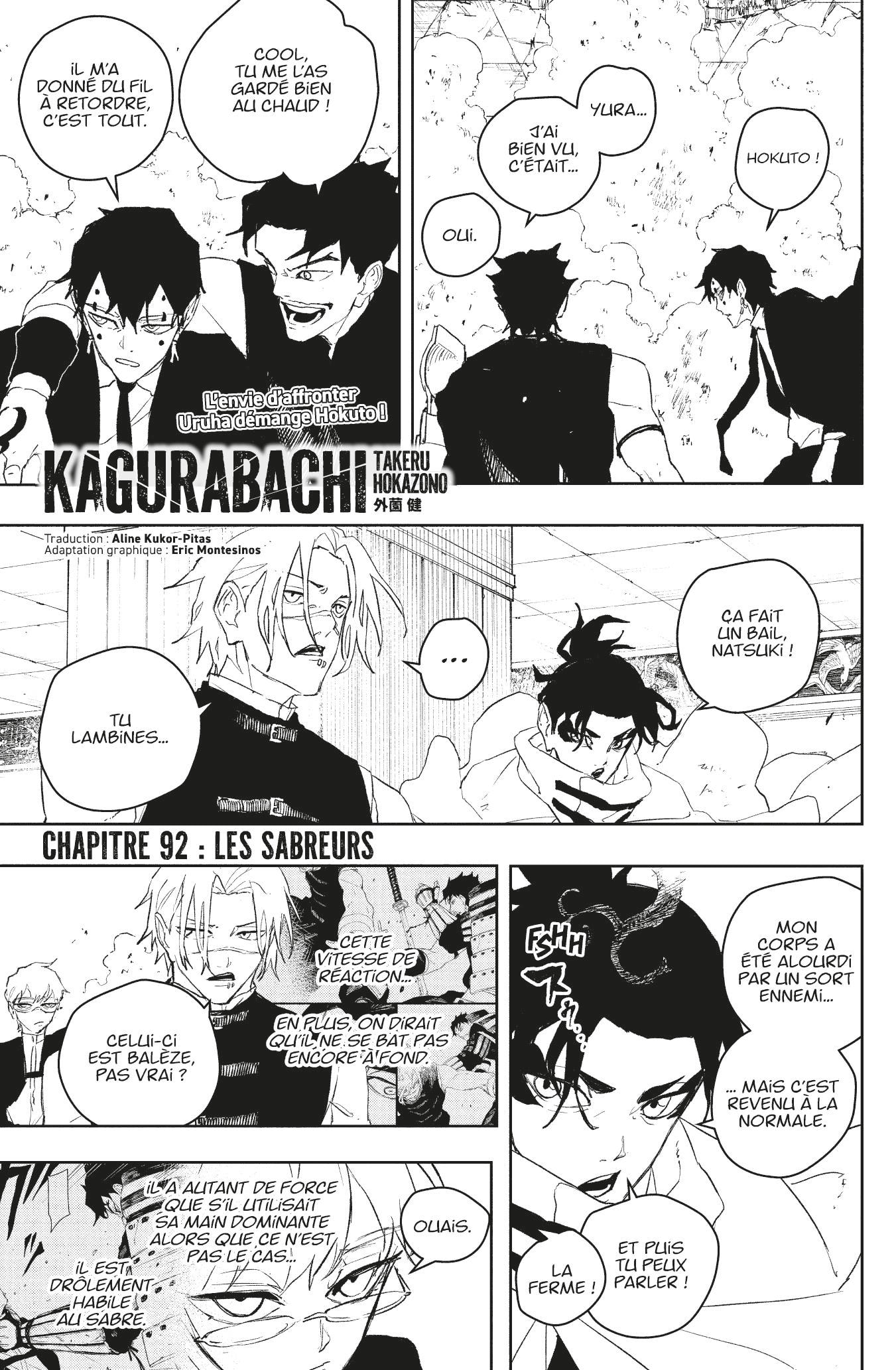 Read Kagurabachi FRANCAIS Manga Online