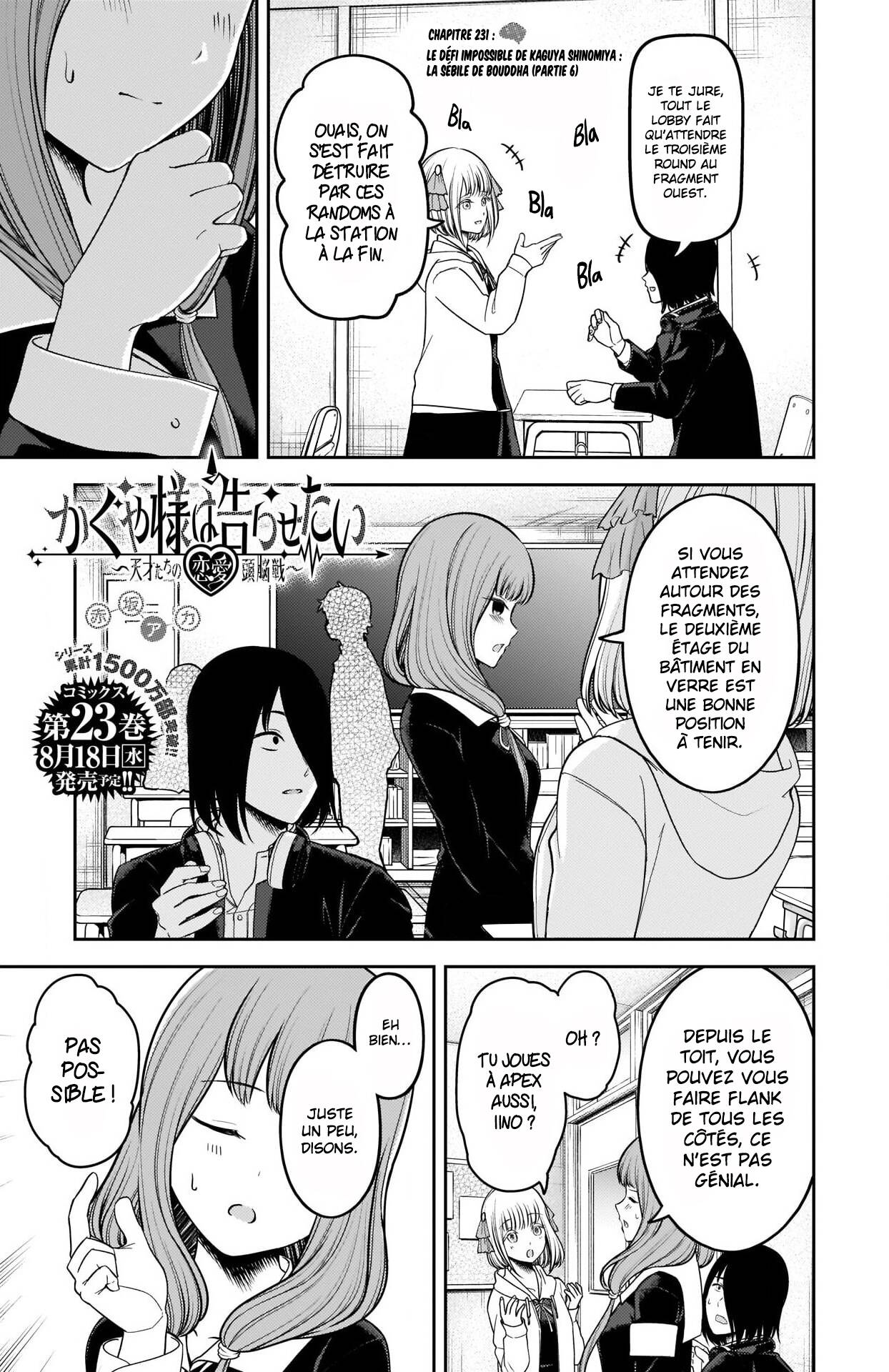 Read Kaguya-sama Love Is War FRANCAIS Manga Online