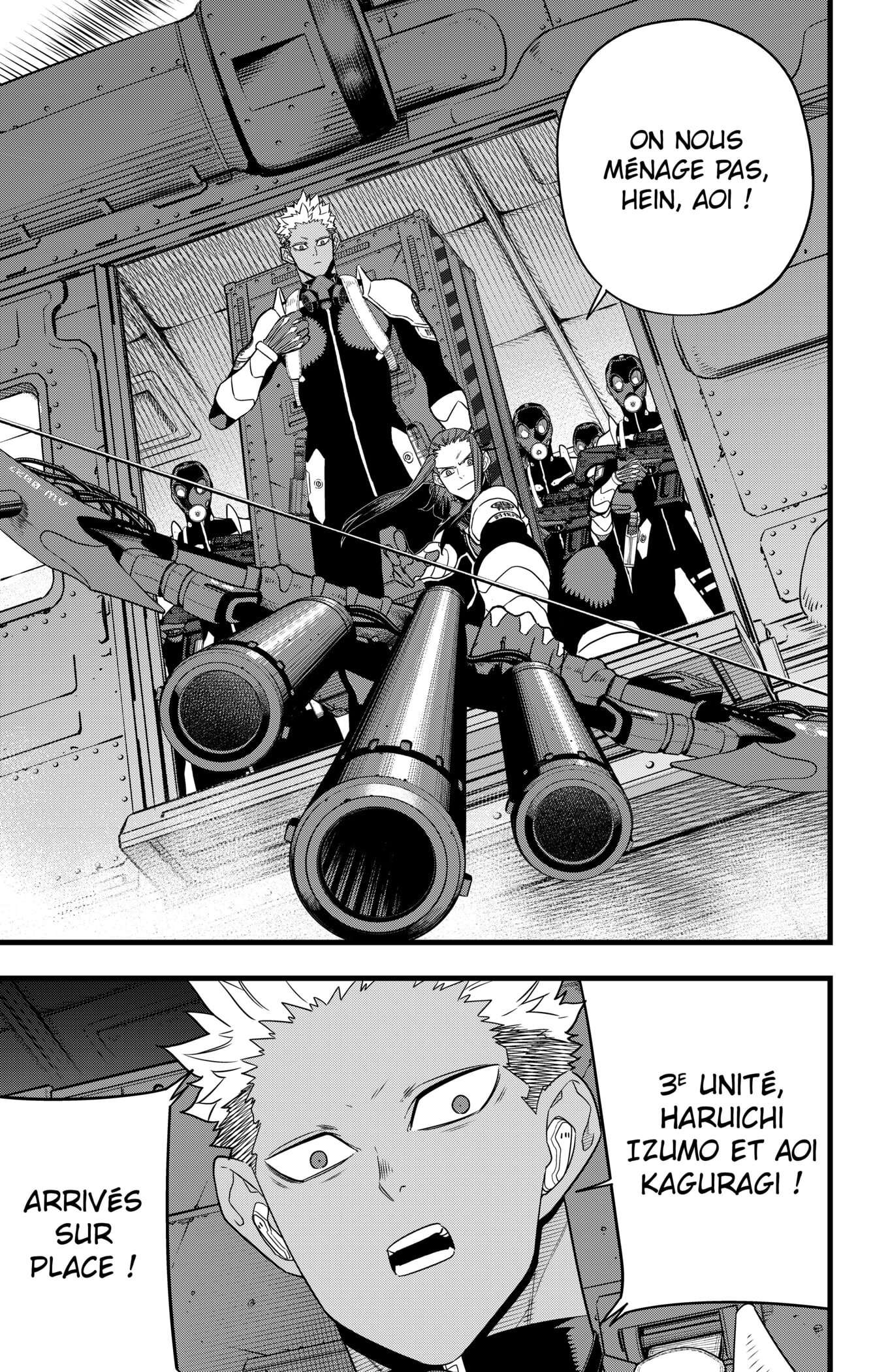 Read Kaiju N°8 FRANCAIS Manga Online