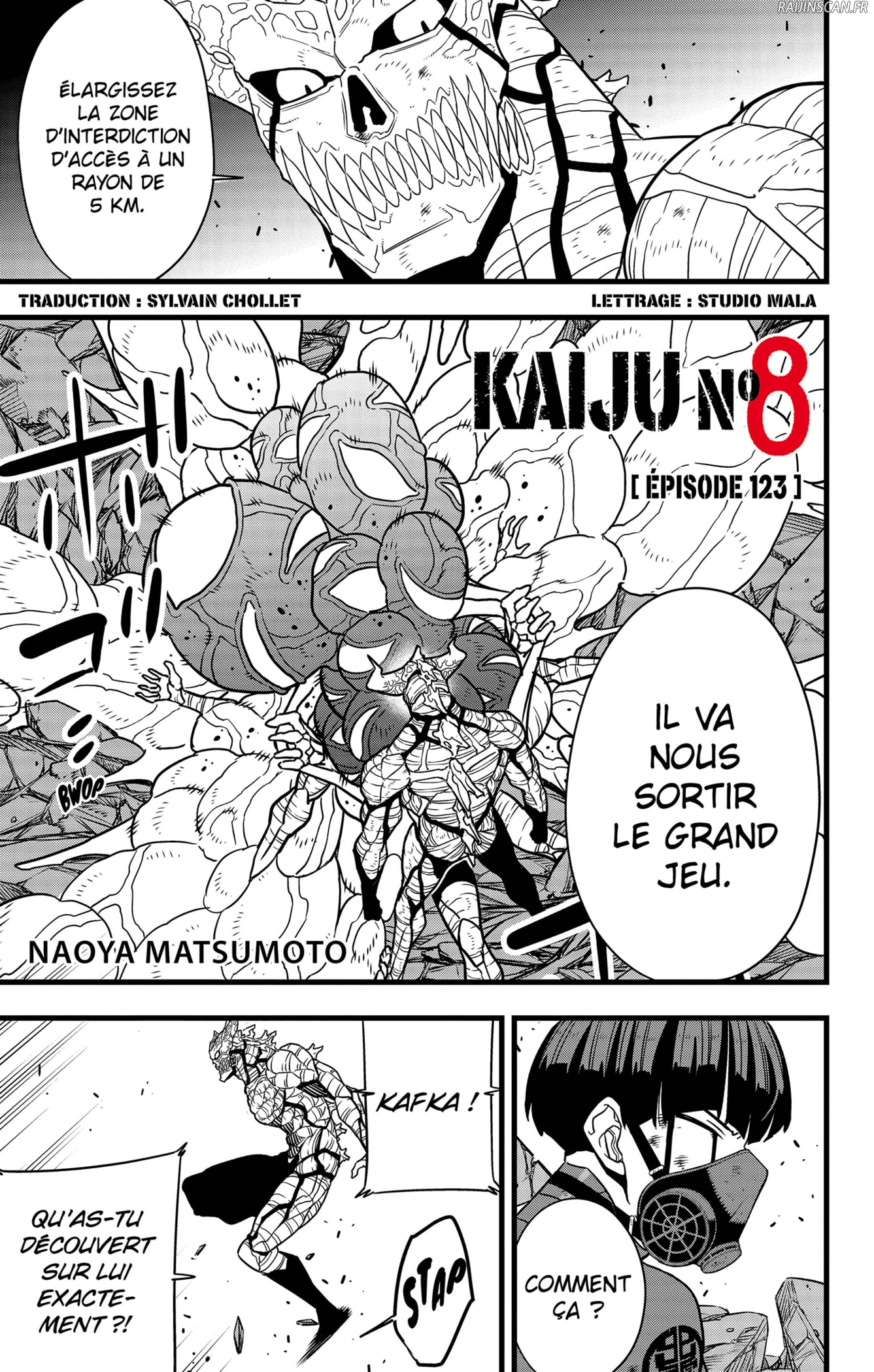Read Kaiju N°8 FRANCAIS Manga Online