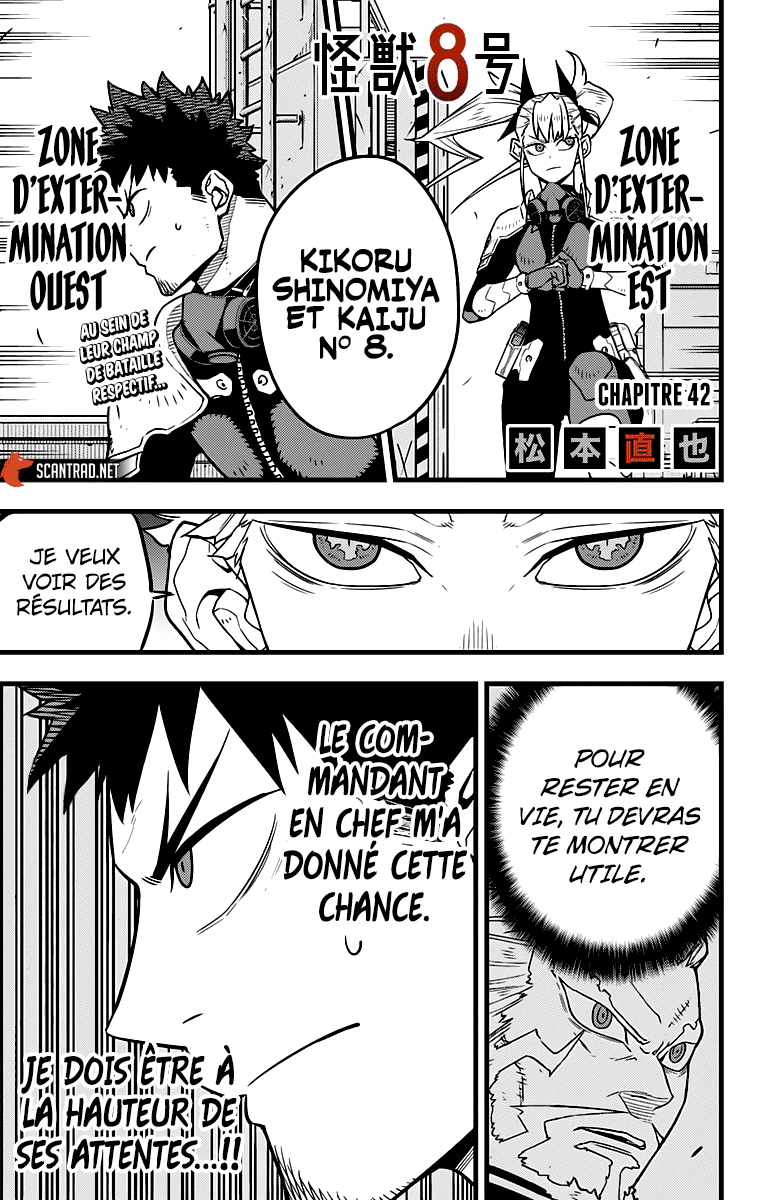 Read Kaiju N°8 FRANCAIS Manga Online