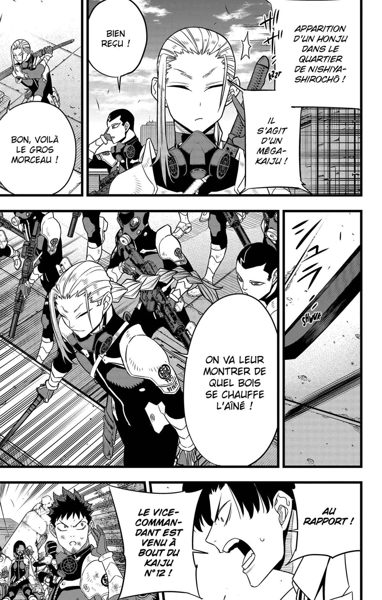 Read Kaiju N°8 FRANCAIS Manga Online