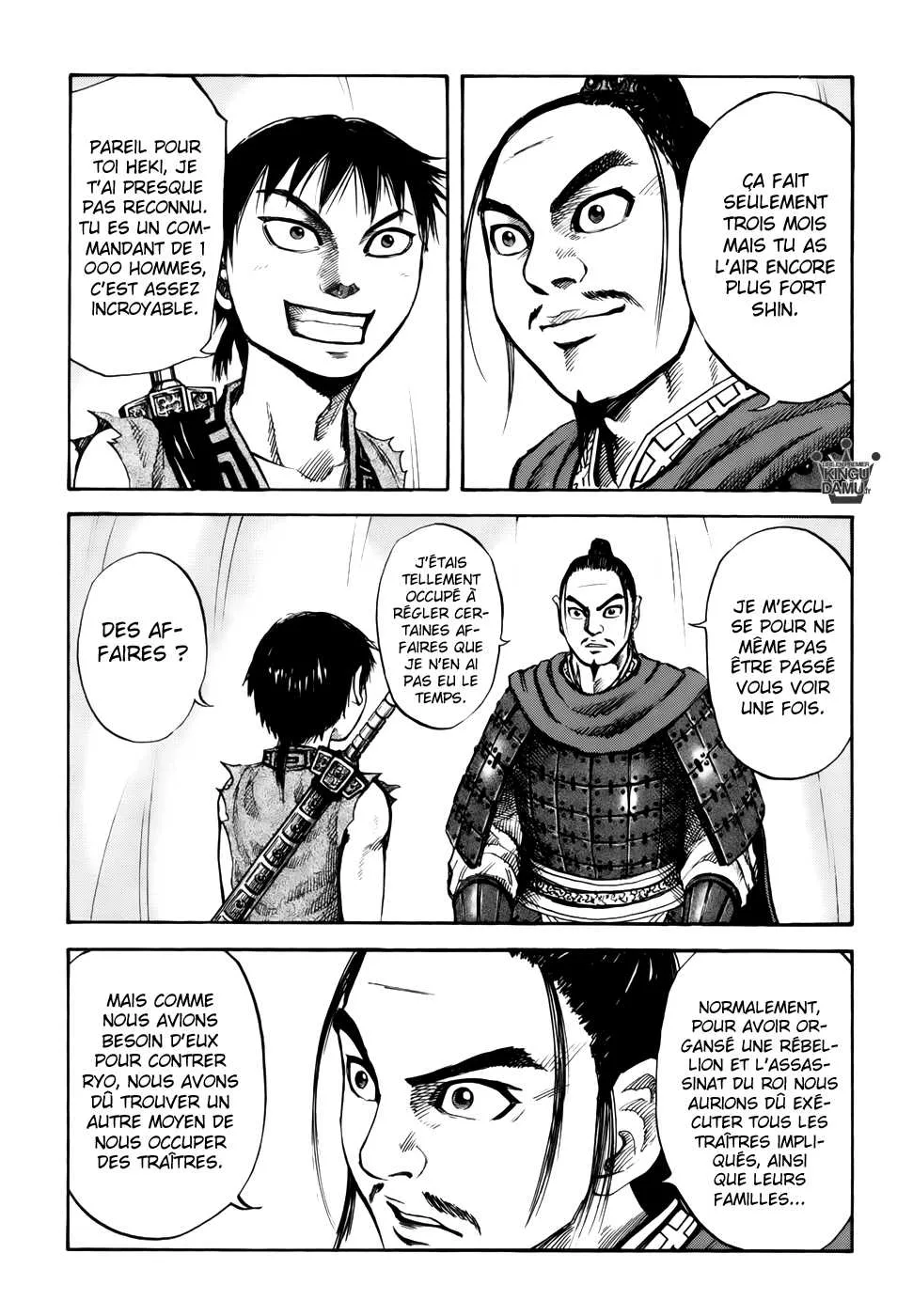 Read Kingdom FRANCAIS Manga Online