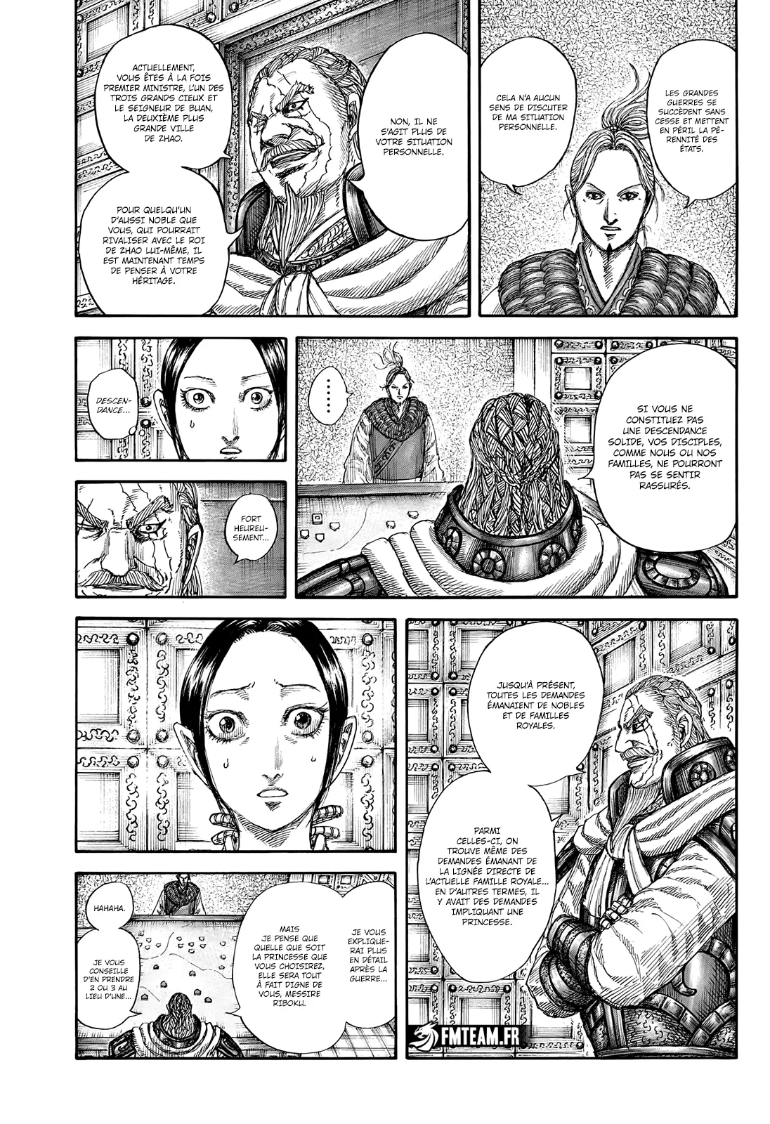 Read Kingdom FRANCAIS Manga Online