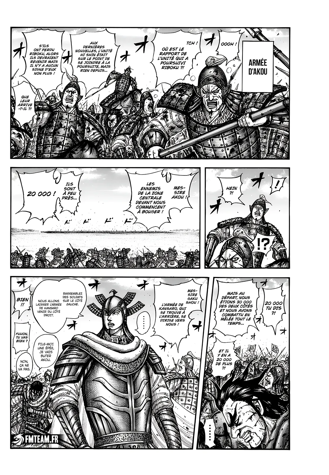 Read Kingdom FRANCAIS Manga Online
