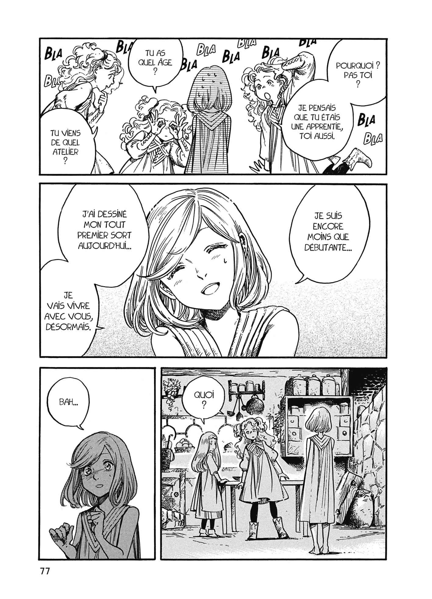 Read L'Atelier des Sorciers FRANCAIS Manga Online