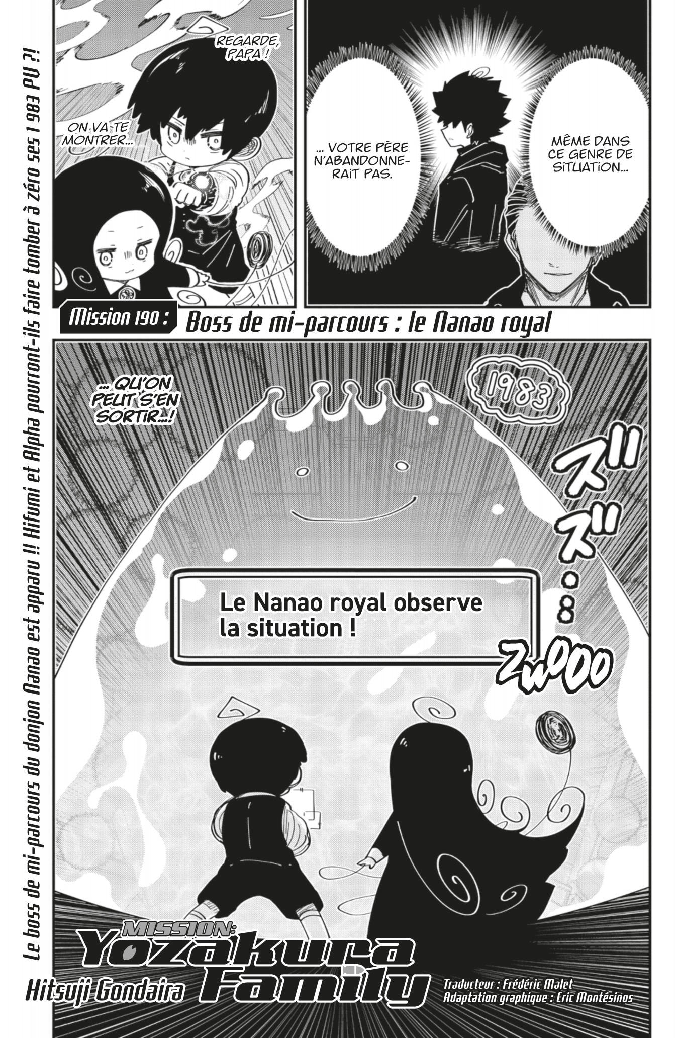 Read Mission Yozakura Family FRANCAIS Manga Online