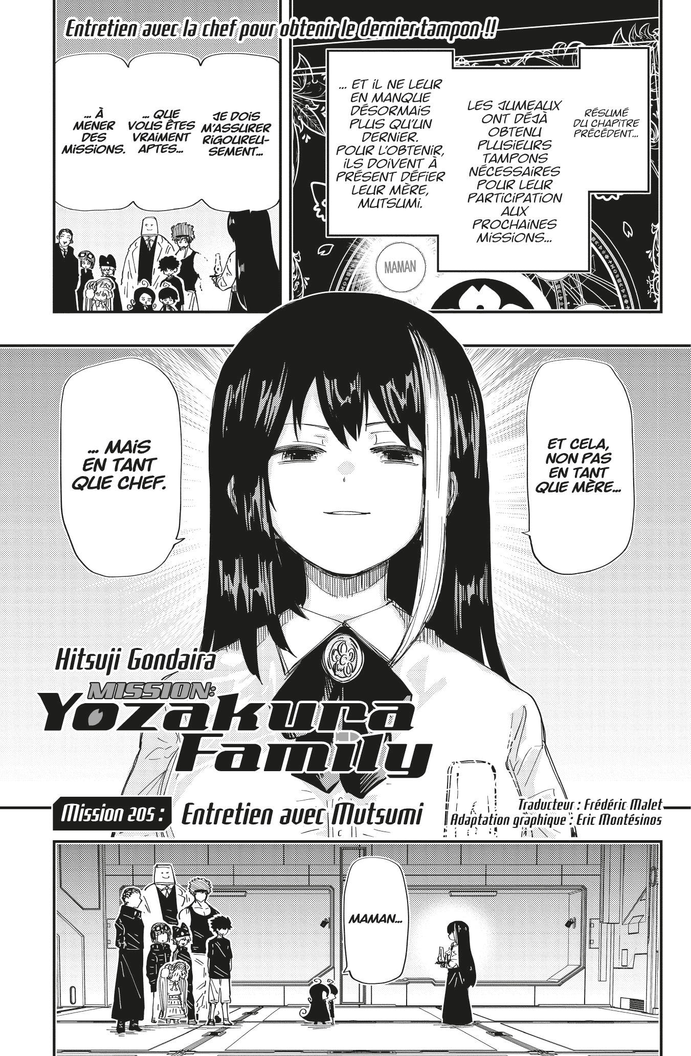 Read Mission Yozakura Family FRANCAIS Manga Online