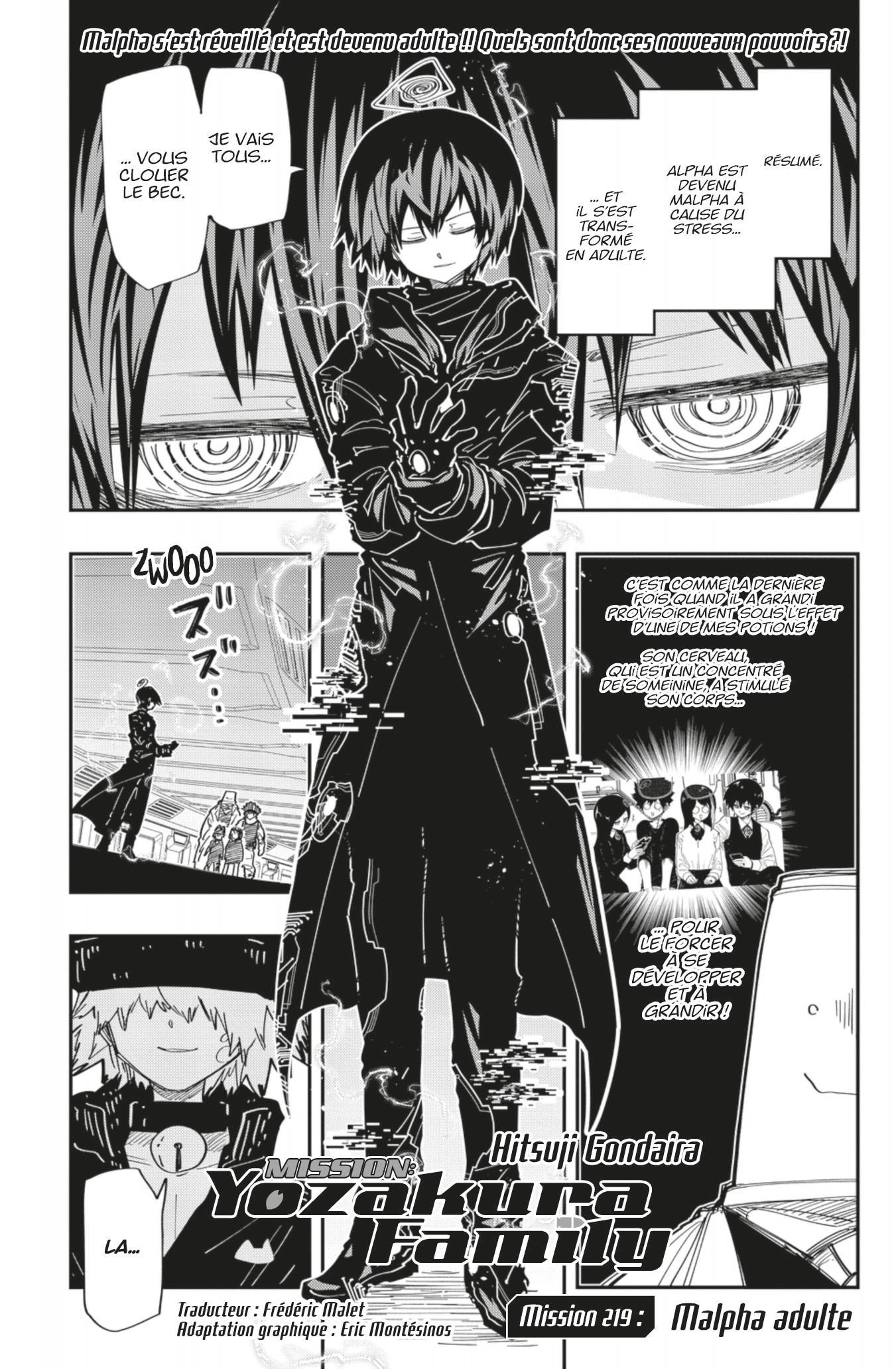 Read Mission Yozakura Family FRANCAIS Manga Online