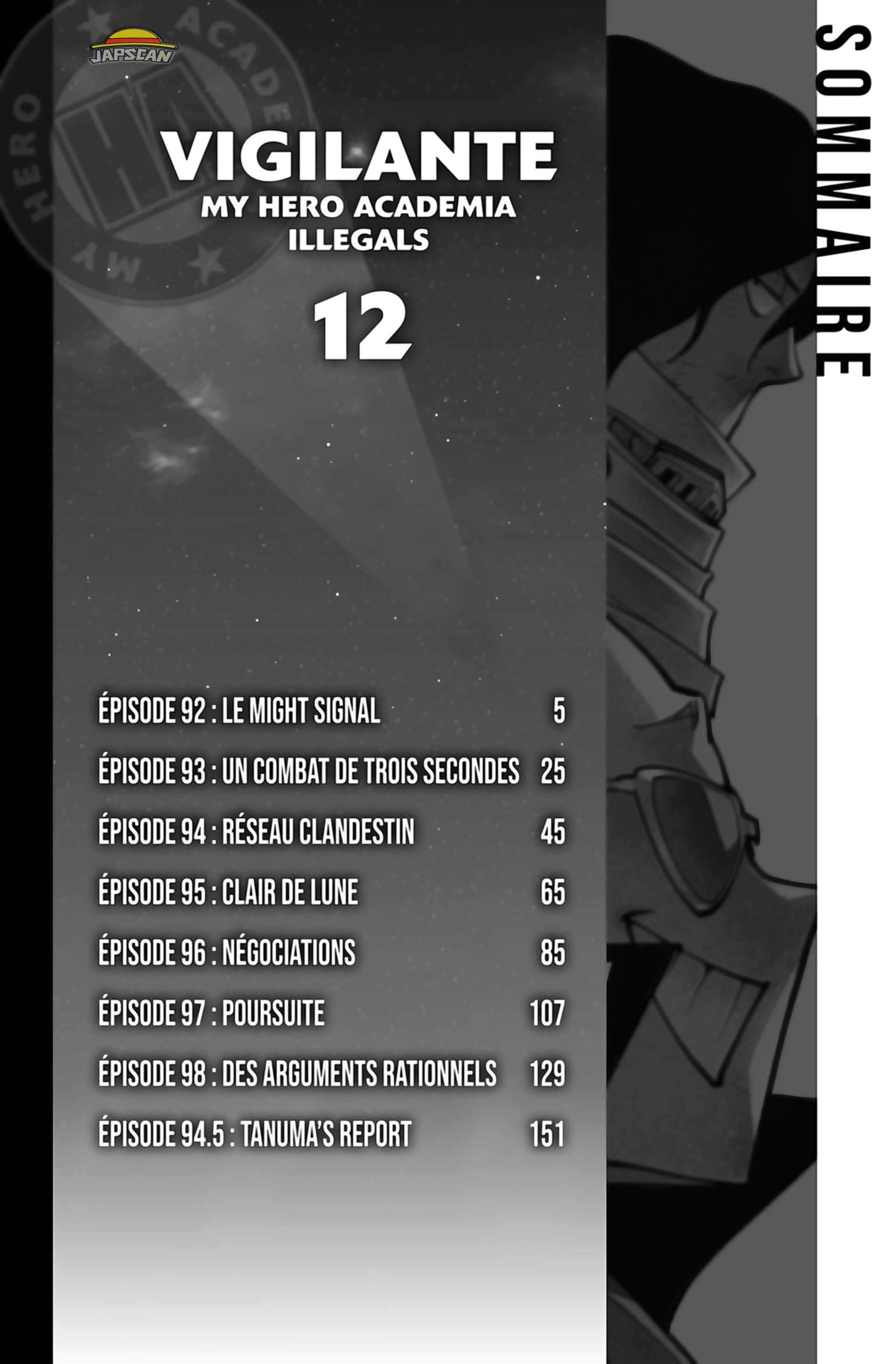 Read My Hero Academia Vigilantes FRANCAIS Manga Online