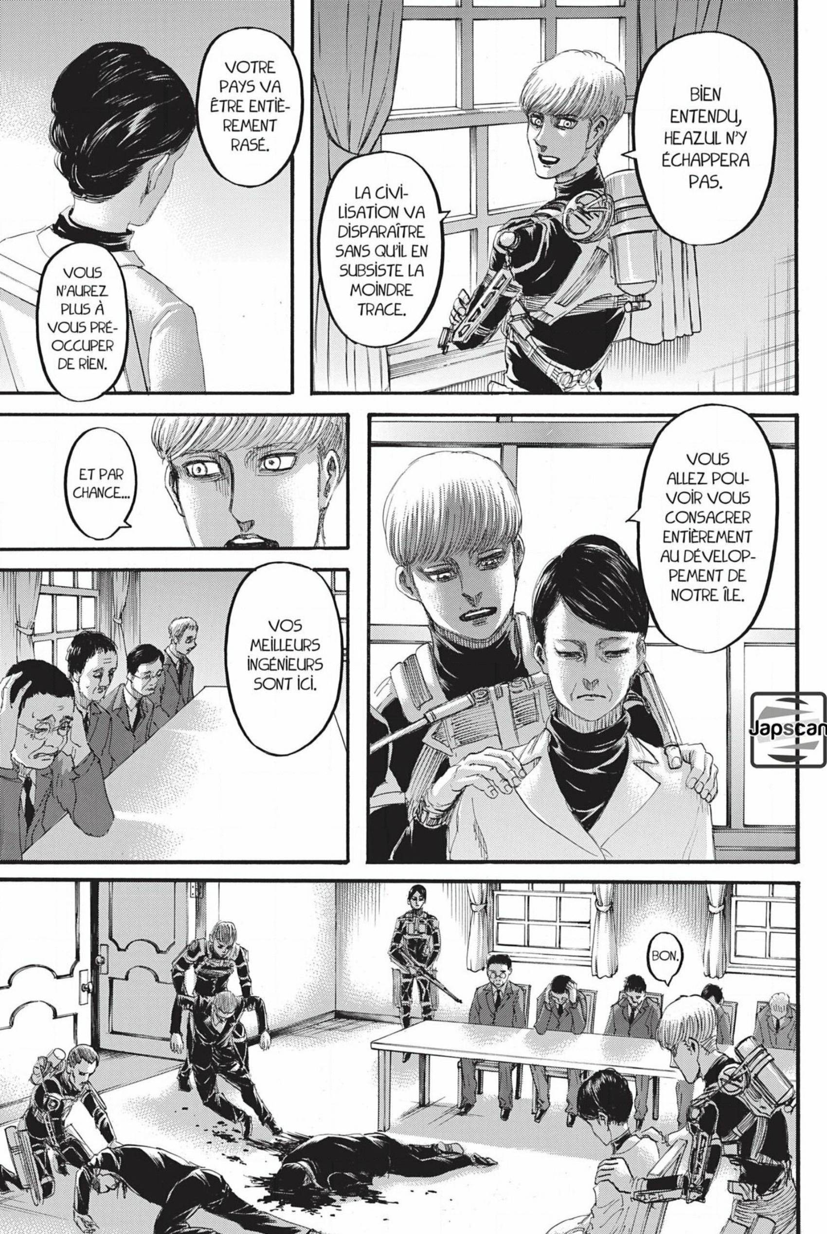 Read Shingeki no Kyojin FRANCAIS Manga Online