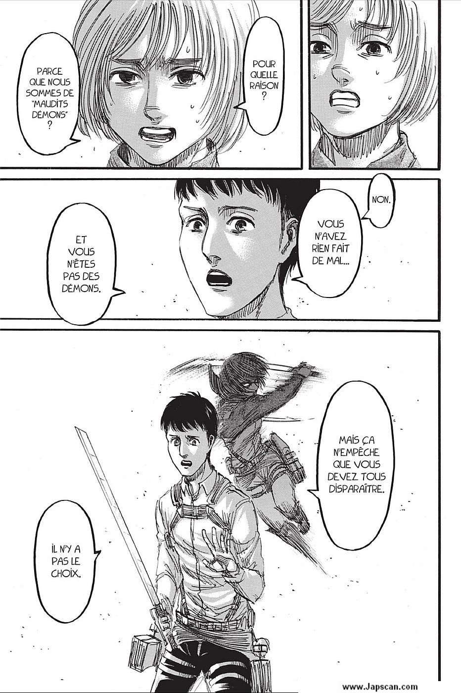 Read Shingeki no Kyojin FRANCAIS Manga Online