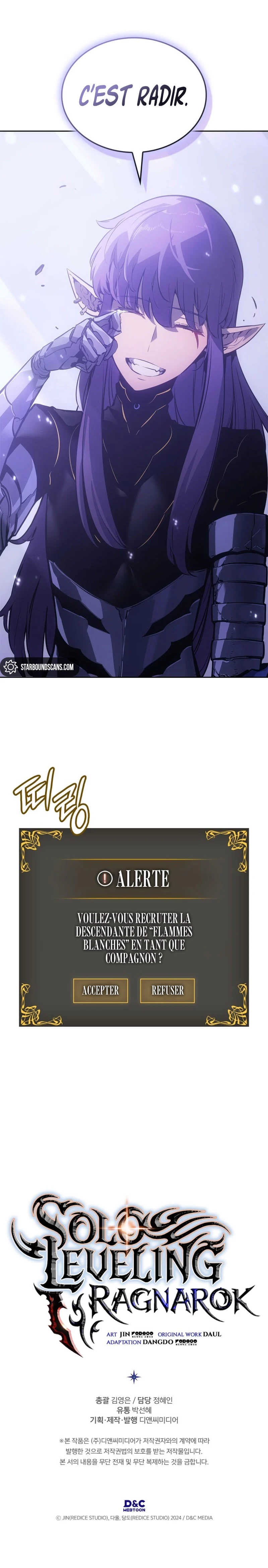 Read Solo leveling Ragnarok FRANCAIS Manga Online