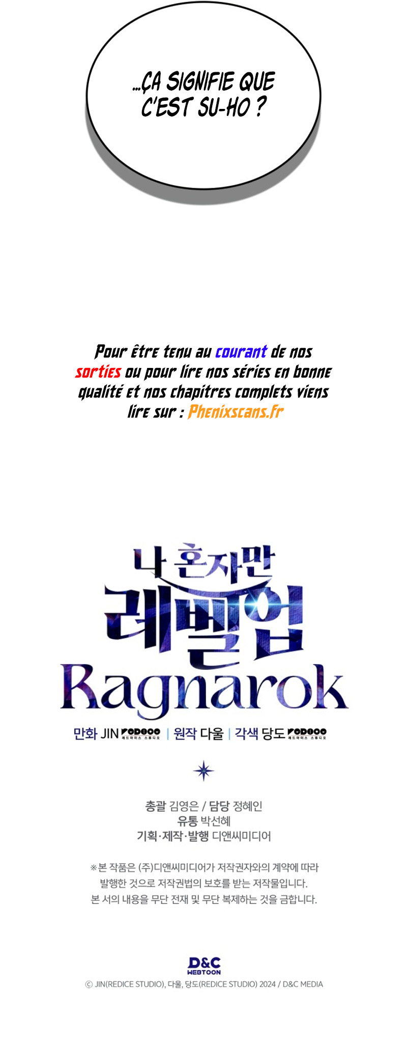Read Solo leveling Ragnarok FRANCAIS Manga Online