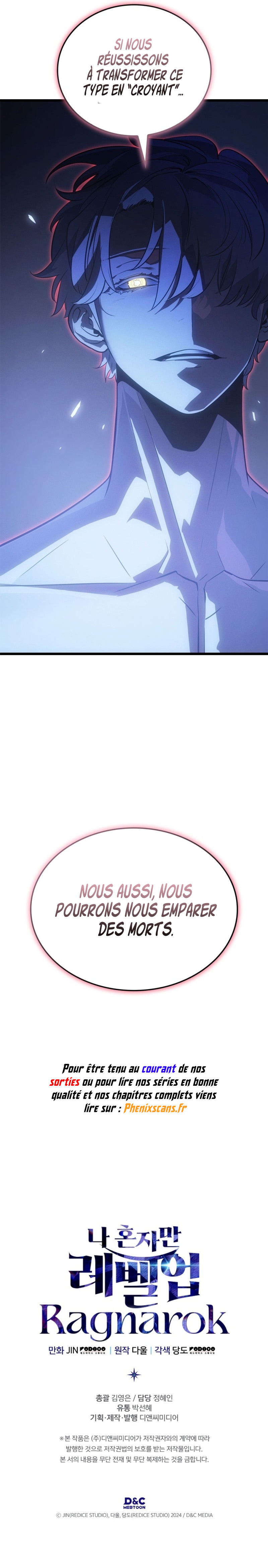 Read Solo leveling Ragnarok FRANCAIS Manga Online