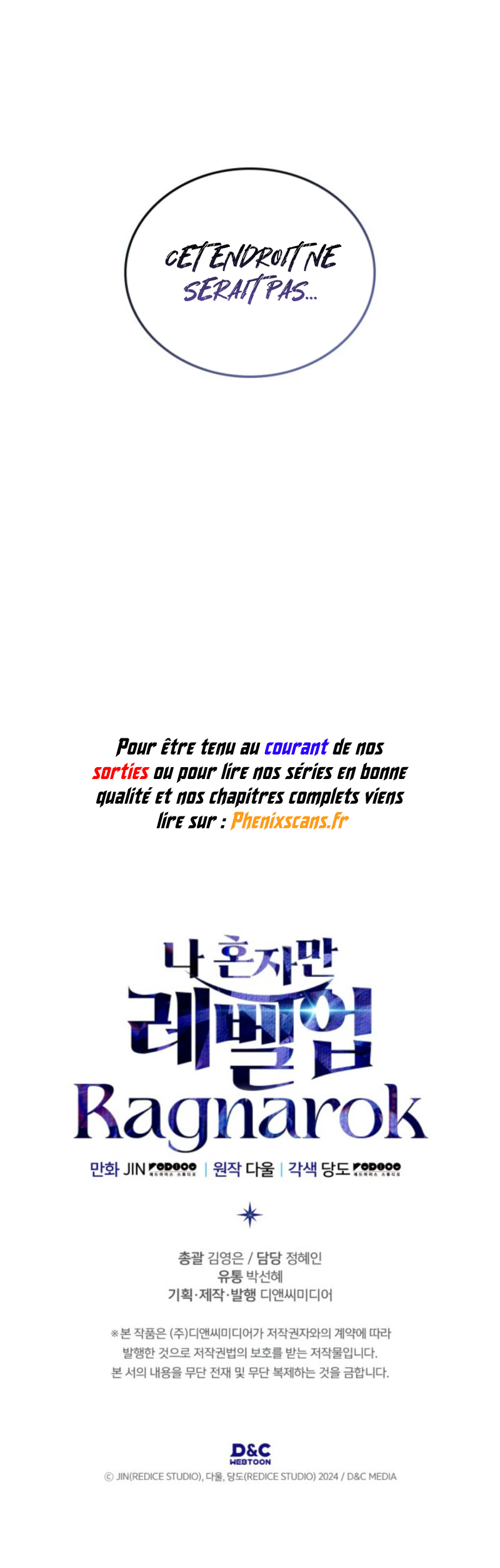 Read Solo leveling Ragnarok FRANCAIS Manga Online