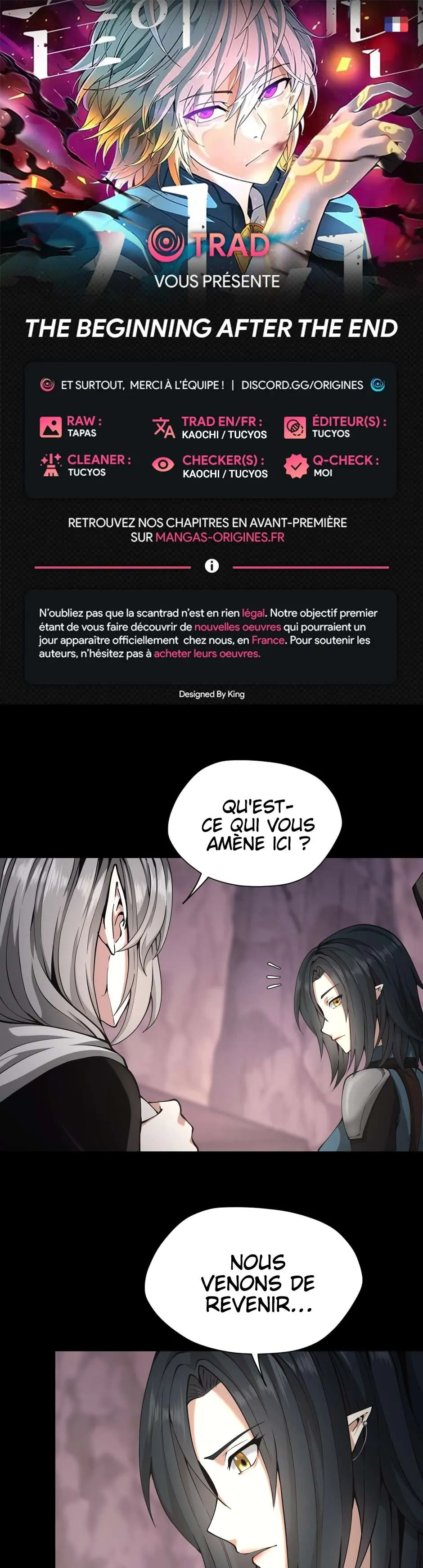 Read The Beginning After the End FRANCAIS Manga Online