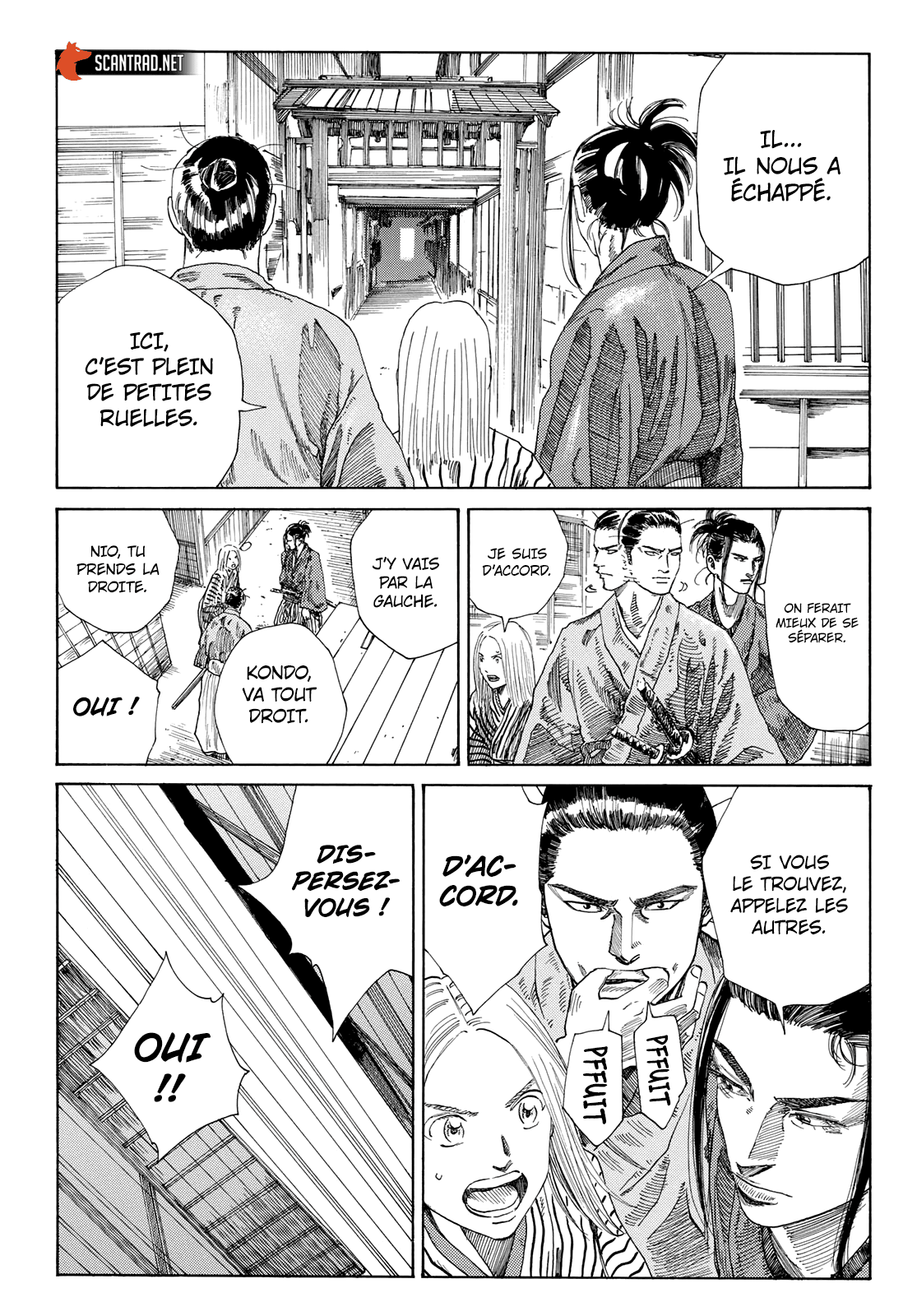 Read The Blue Wolves of Mibu FRANCAIS Manga Online