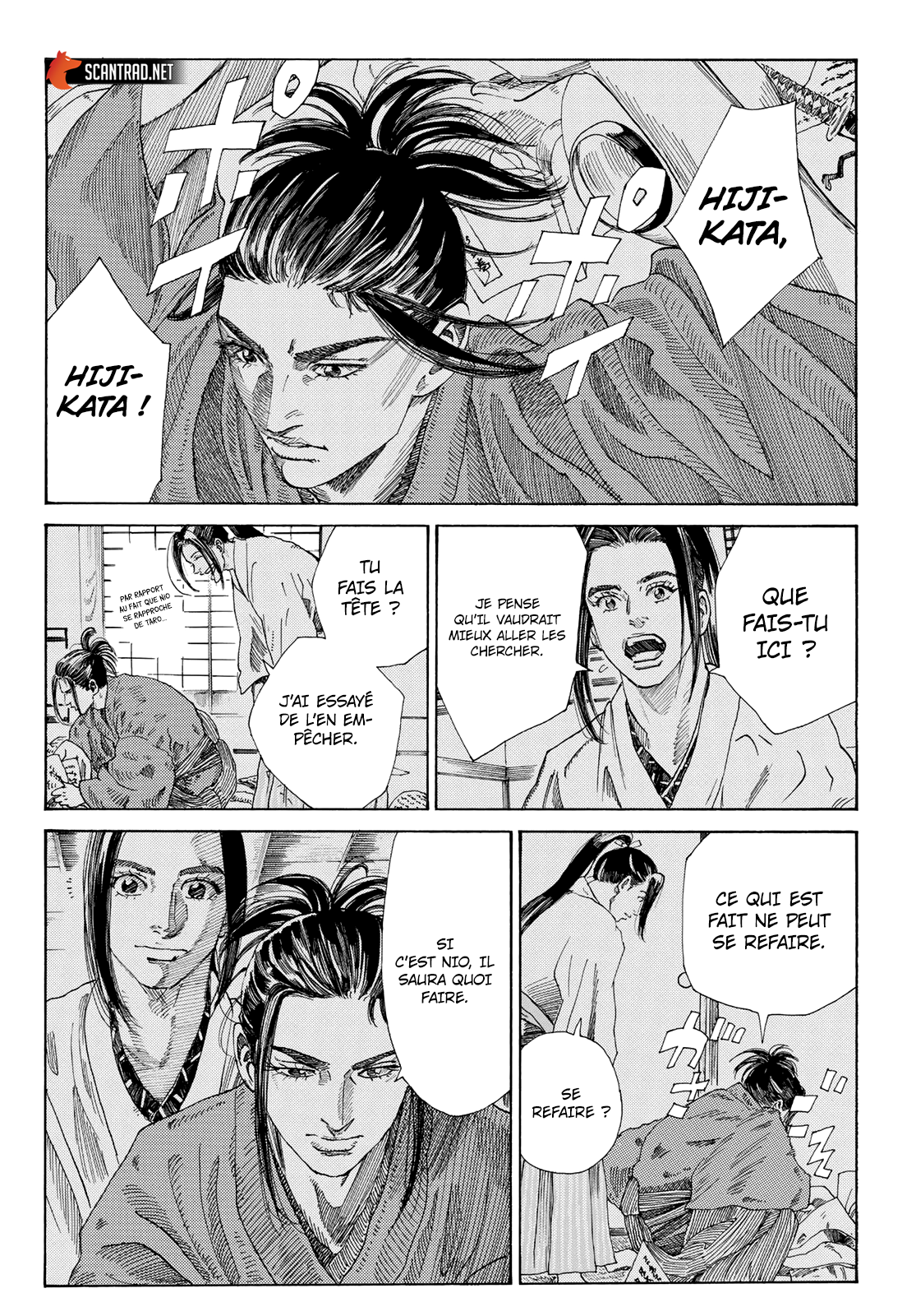 Read The Blue Wolves of Mibu FRANCAIS Manga Online