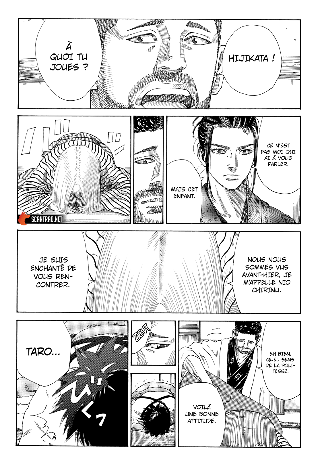 Read The Blue Wolves of Mibu FRANCAIS Manga Online