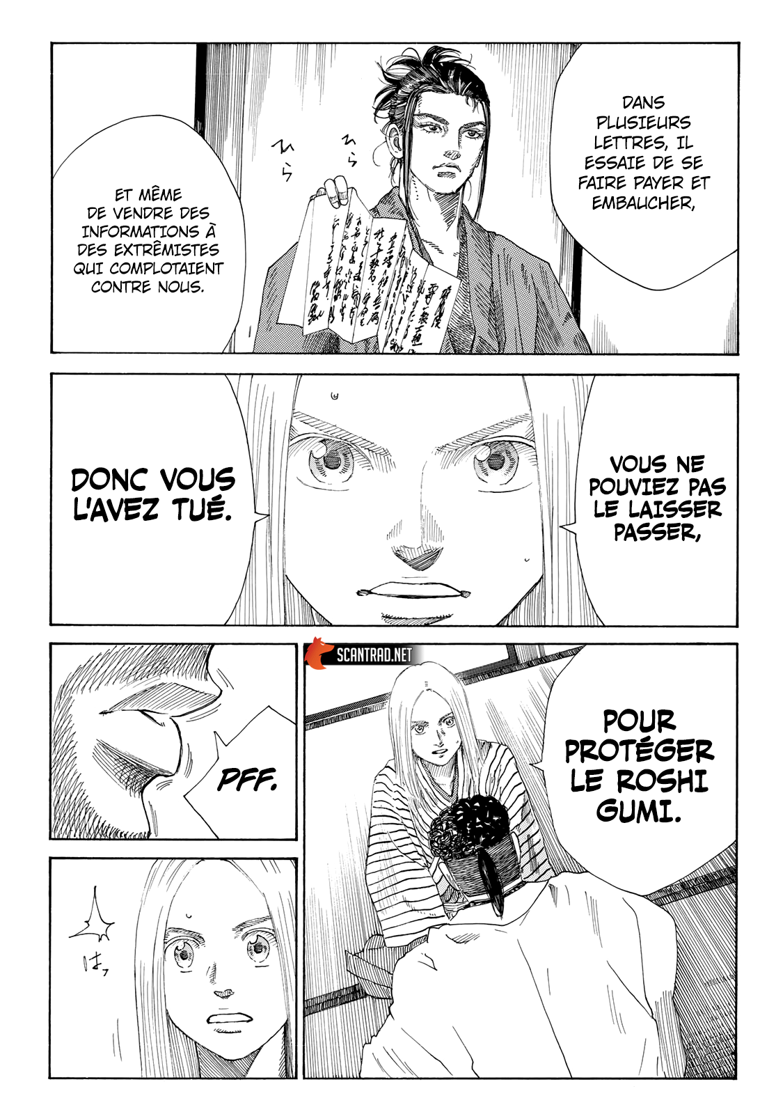 Read The Blue Wolves of Mibu FRANCAIS Manga Online